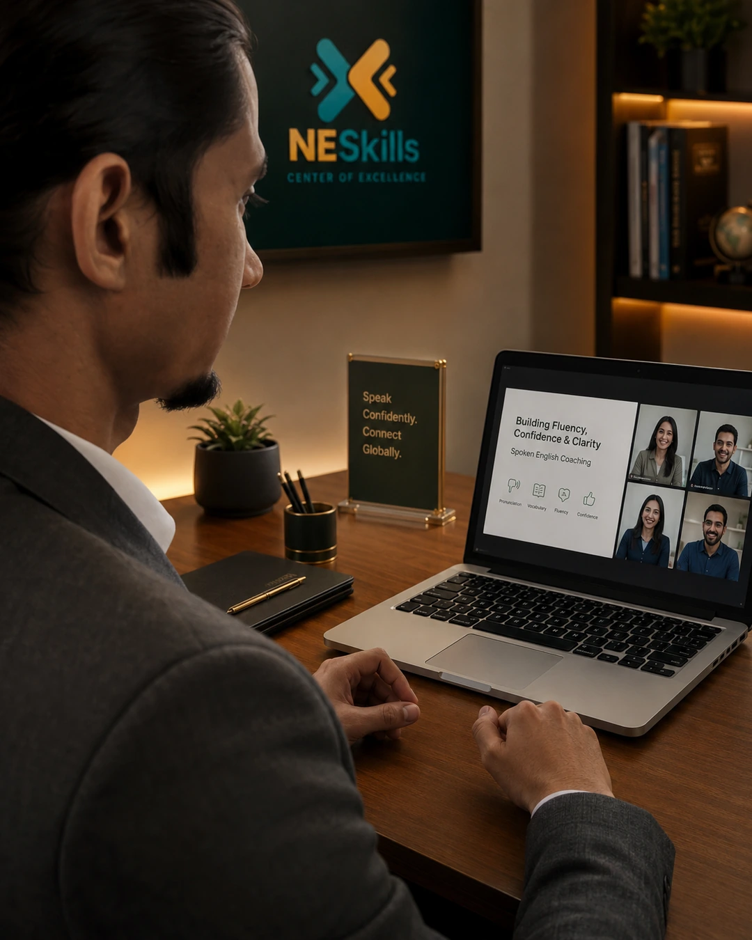 Live one-to-one communication coaching with NESkills